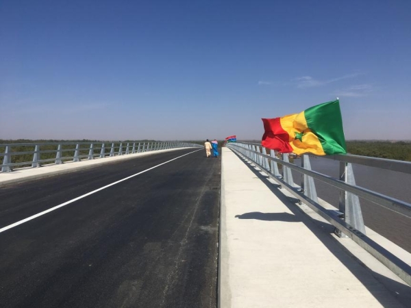 Inauguration du Pont de Farafégné par les Présidents Sénégalais et Gambien