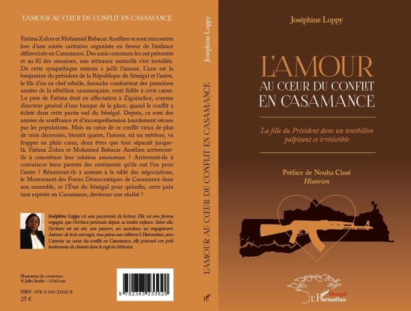 L'Amour au Cœur du Conflit en Casamance - Couverture